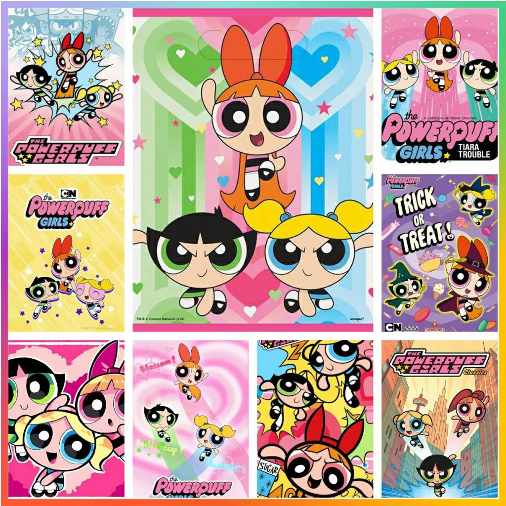 Photo Mosaic Print - Алмазная мозаика с мультяшными персонажами Powerpuff