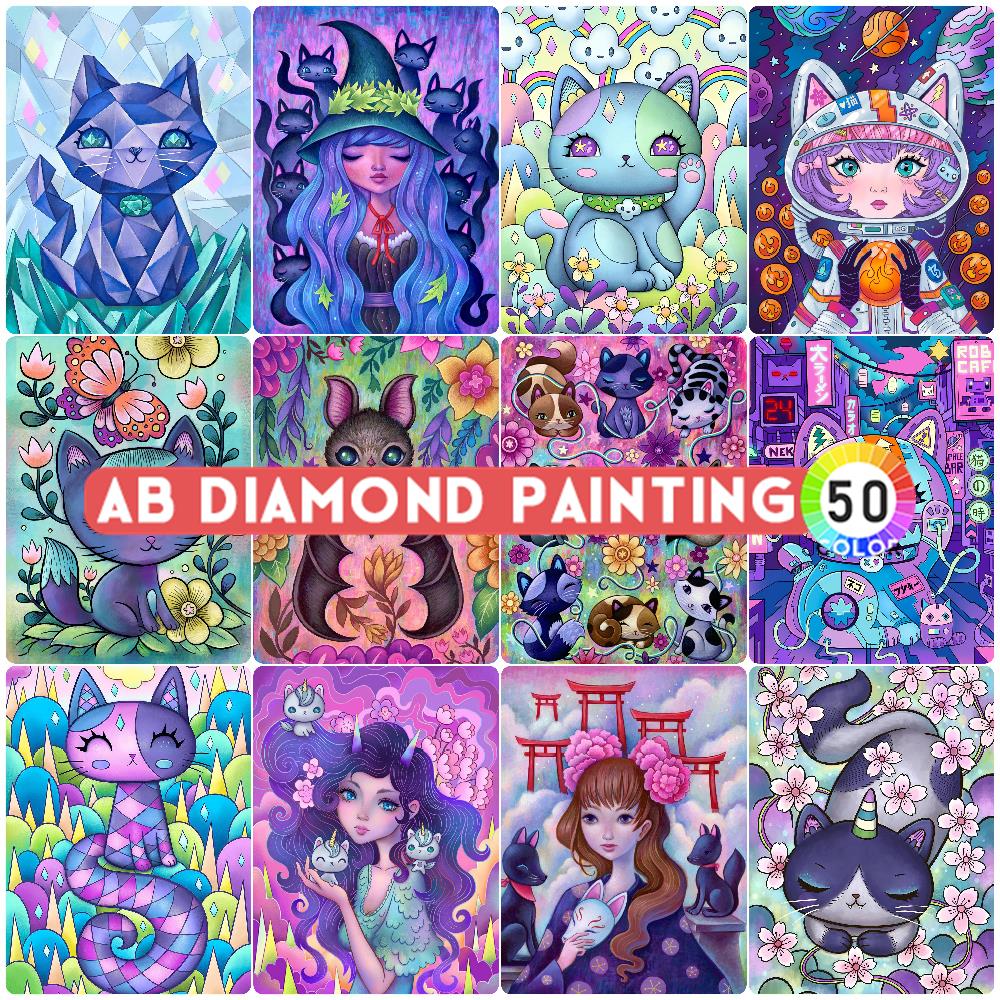 Алмазная живопись AB Северные  – обзор и цена Photo Mosaic Print