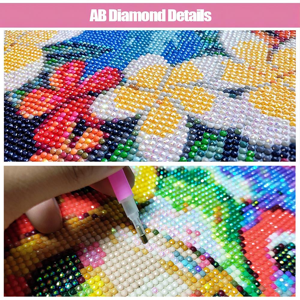 Алмазная живопись AB Северные  – обзор и цена Photo Mosaic Print
