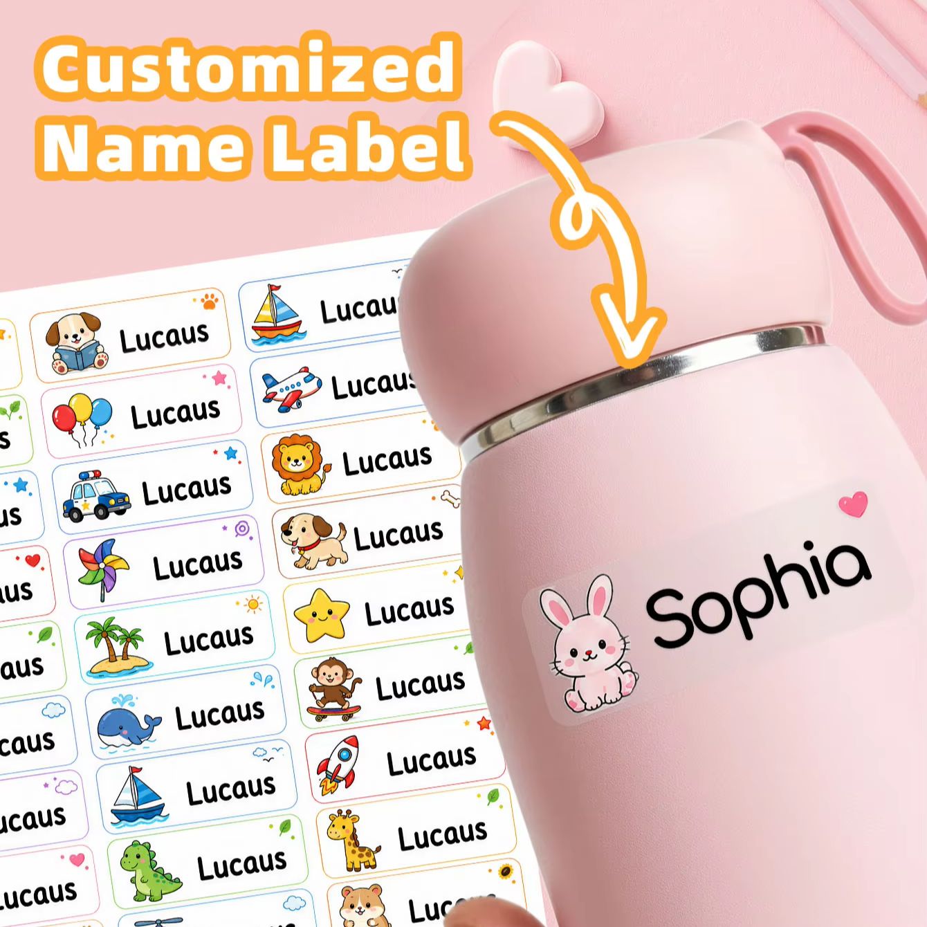 1-500 шт. индивидуальных накле – обзор и цена Personalised Candle Label